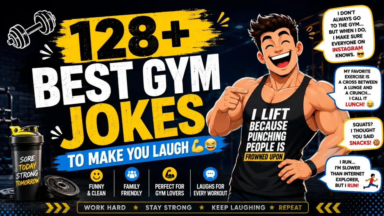 128+ Best Gym Jokes to Make You Laugh 💪😂