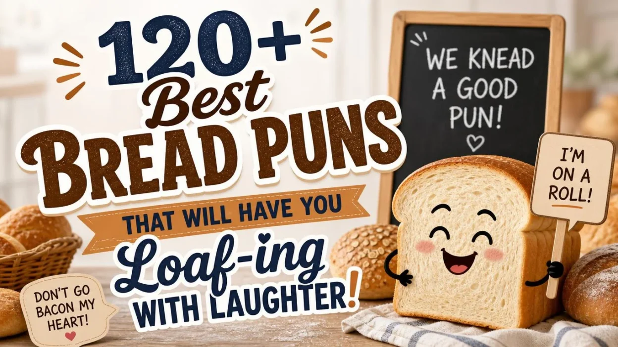 120+ Best Bread Puns That Will Have You Loaf-ing with Laughter! 🍞😂