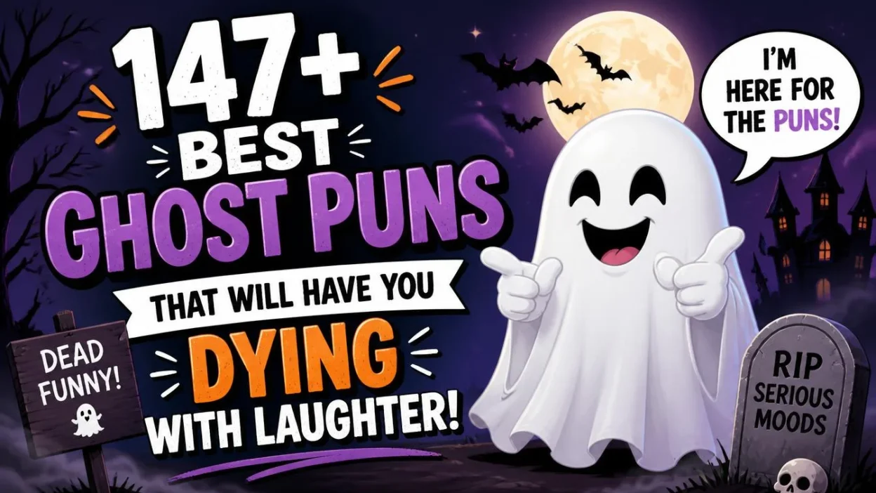 147+ Best Ghost Puns That Will Have You Dying with Laughter! 👻😂