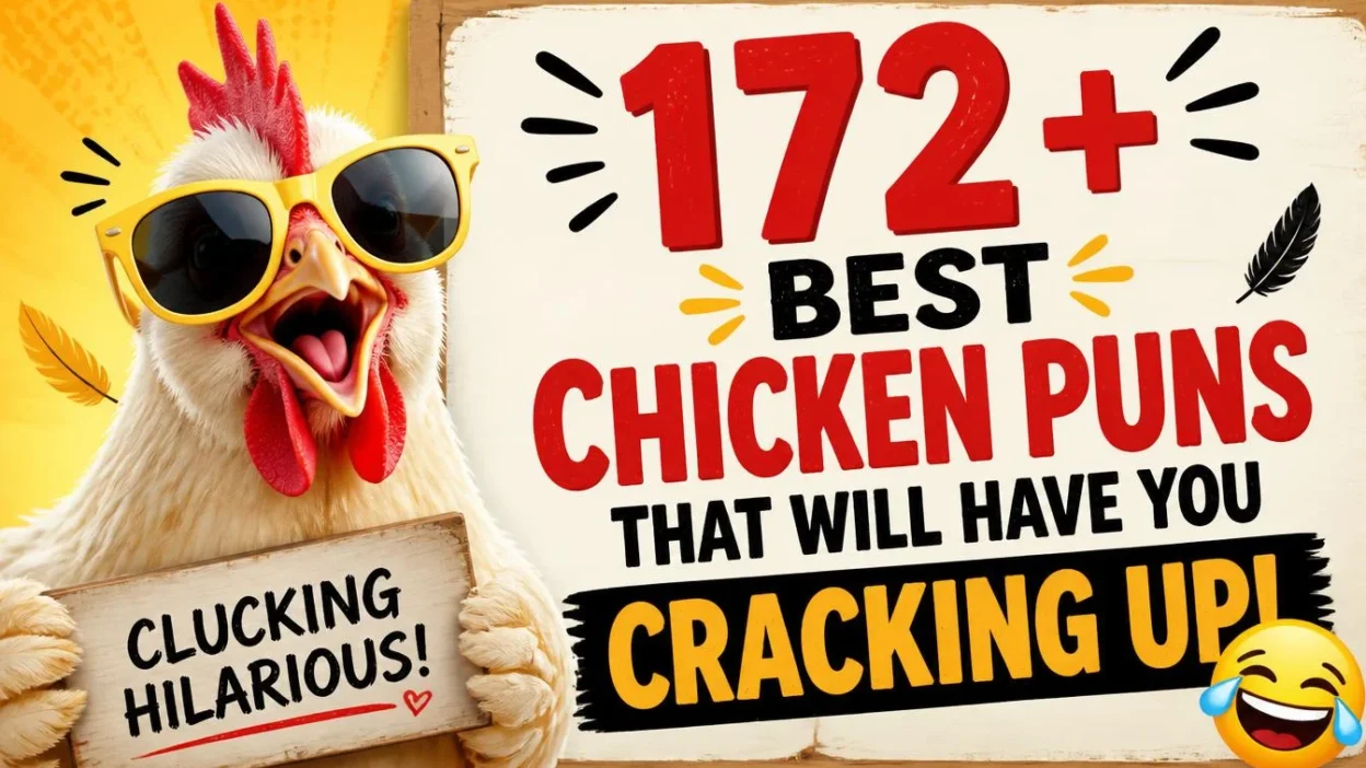 172+ Best Chicken Puns That Will Have You Cracking Up! 🐔😂