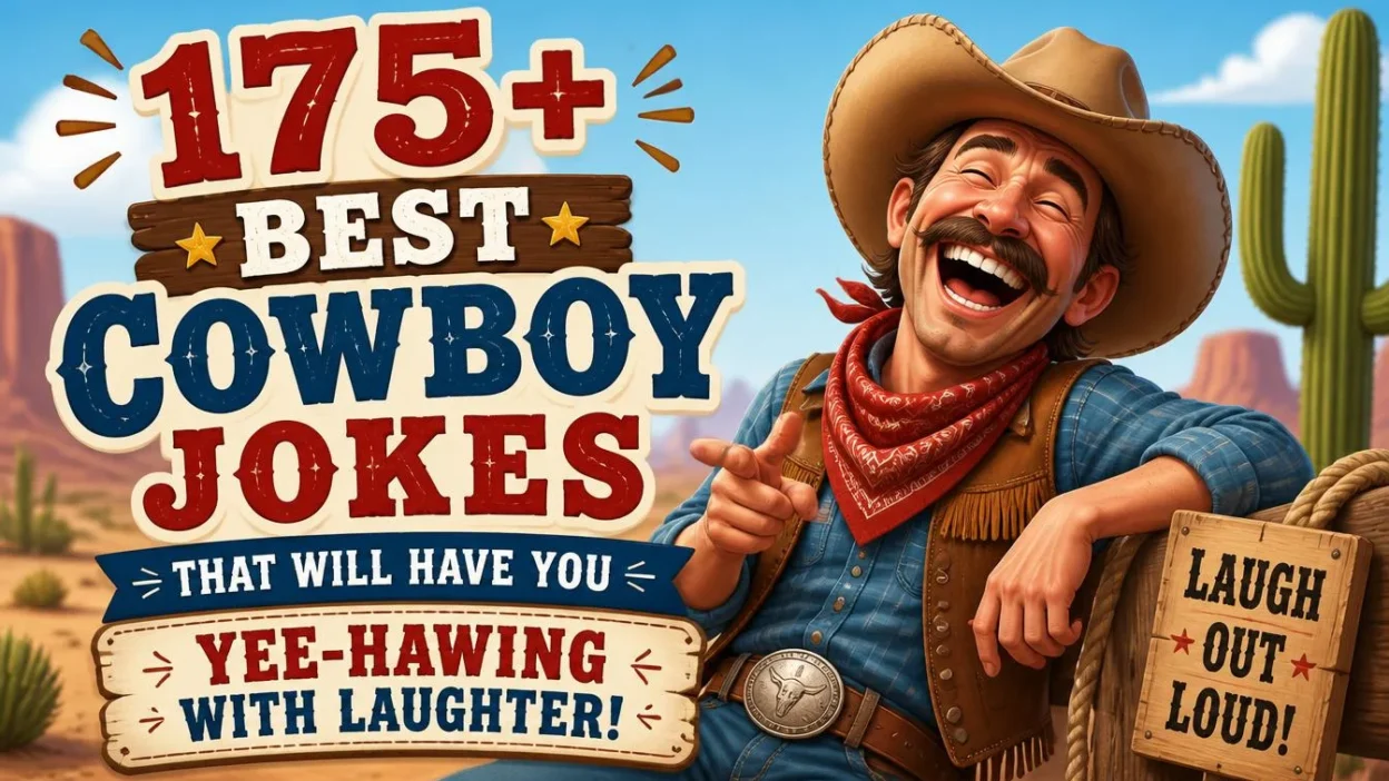 175+ Best Cowboy Jokes That Will Have You Yee-Hawing with Laughter! 🤠😂