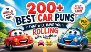 200+ Best Car Puns That Will Have You Rolling with Laughter 🚗😂