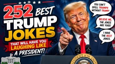 252 Best Trump Jokes That Will Have You Laughing Like a President! 🏛️😂