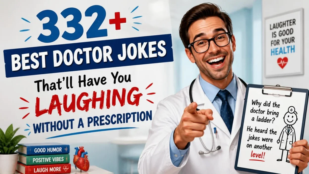 332+ Best Doctor Jokes That’ll Have You Laughing Without a Prescription 🏥😂