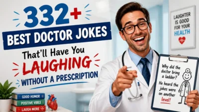 332+ Best Doctor Jokes That’ll Have You Laughing Without a Prescription 🏥😂