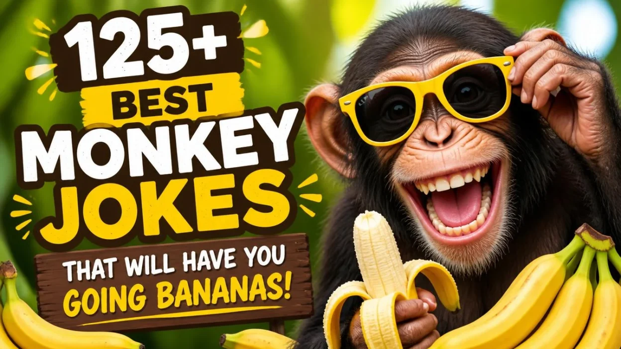 125+ Best Monkey Jokes That Will Have You Going Wild with Laughter! 🐒😂