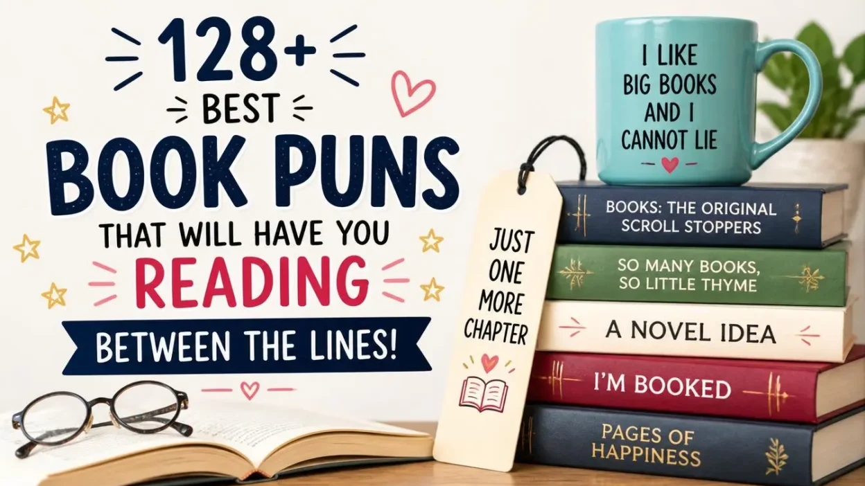 128+ Best Book Puns That Will Have You Reading Between the Lines! 📚😂