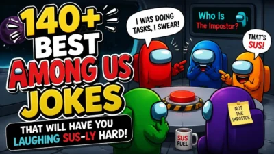 140+ Best Among Us Jokes That Will Have You Laughing Sus-ly Hard!