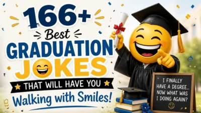 166+ Best Graduation Jokes That Will Have You Walking with Smiles! 🎓😂