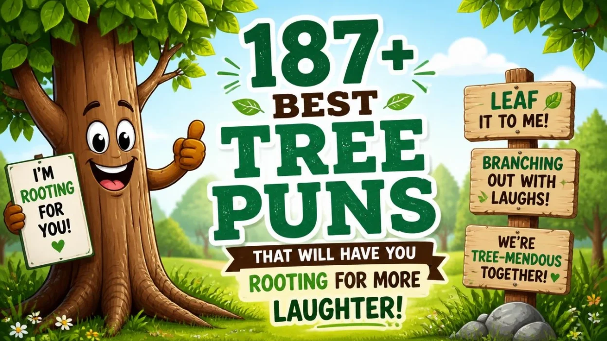 187+ Best Tree Puns That Will Have You Rooting for More Laughter! 🌳😂