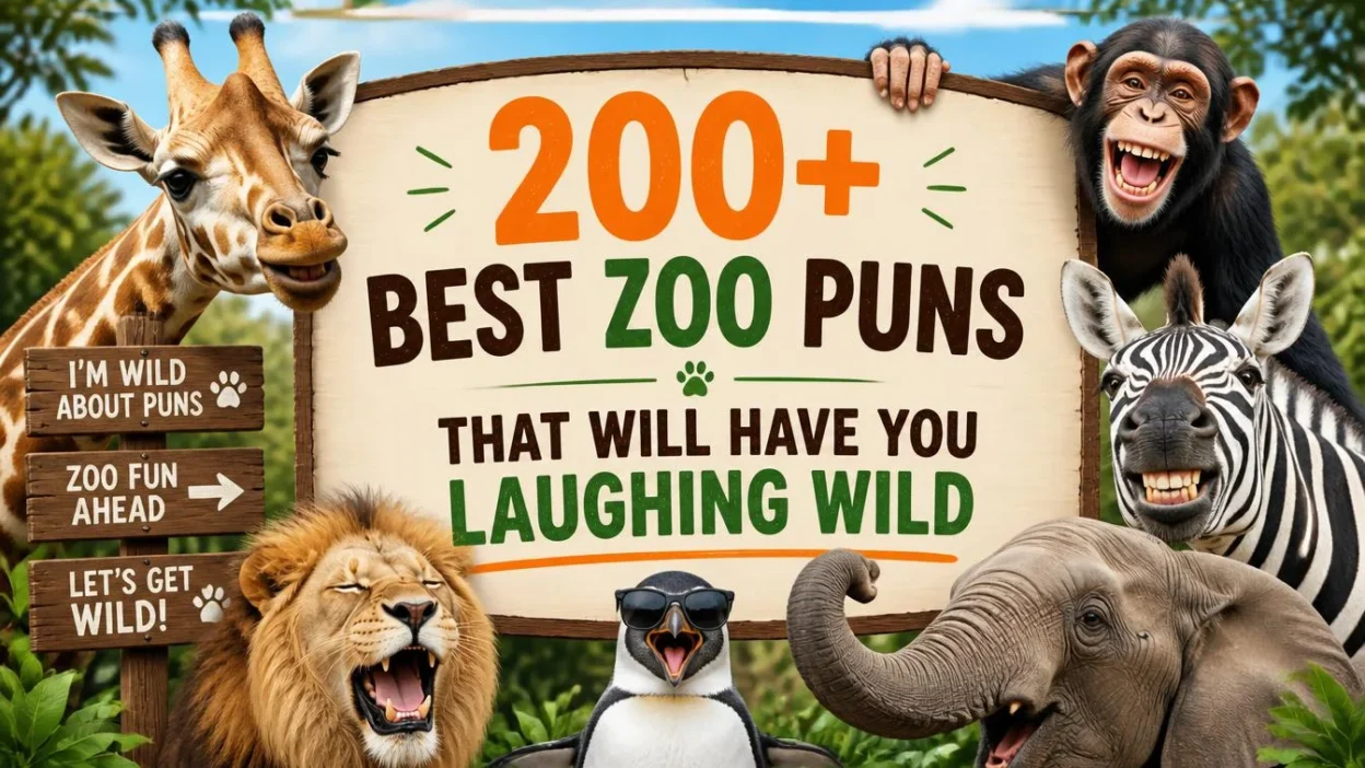 200+ Best Zoo Puns That Will Have You Laughing Wild 🦁😂