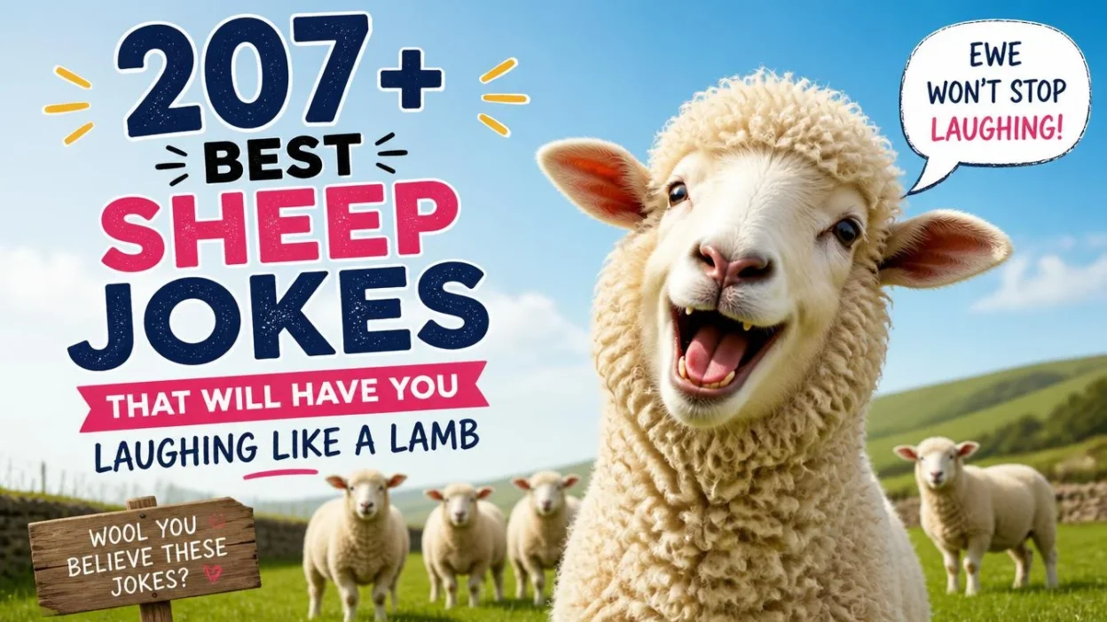 207+ Best Sheep Jokes That Will Have You Laughing Like a Lamb 🐑😂