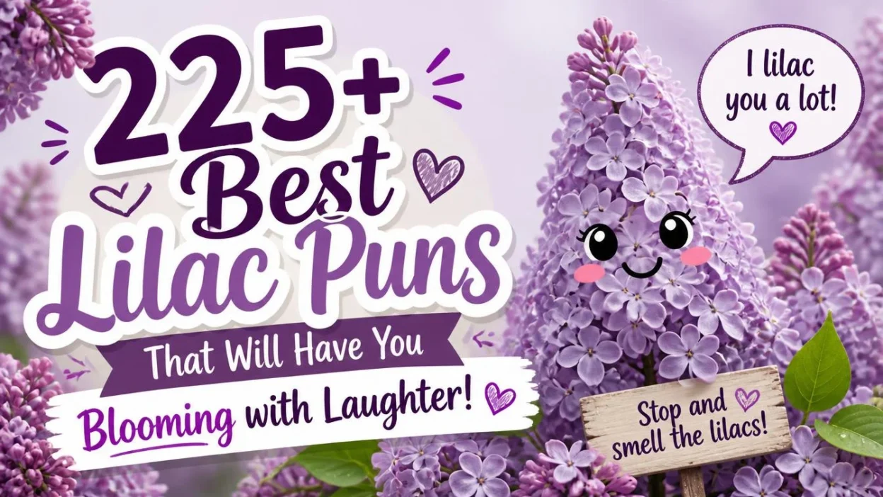 225+ Best Lilac Puns That Will Have You Blooming with Laughter! 💜😂