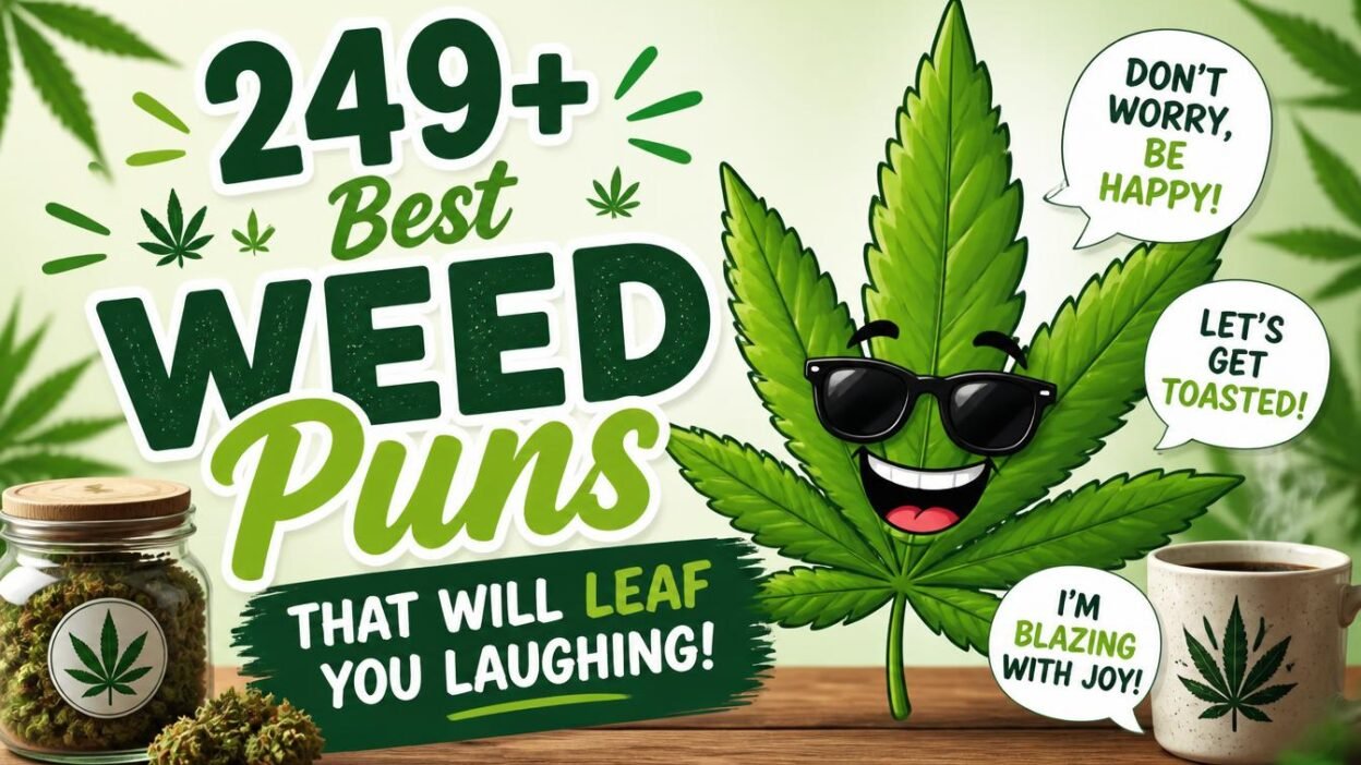 249+ Best Weed Puns That Will Leaf You Laughing! 🌿😂