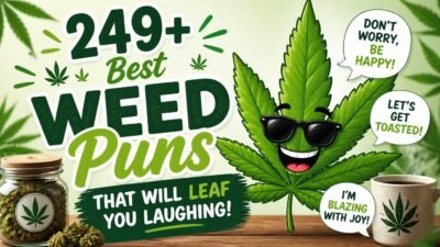 249+ Best Weed Puns That Will Leaf You Laughing! 🌿😂