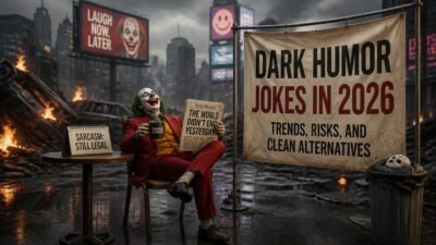 Dark Humor Jokes in 2026: Trends, Risks, and Clean Alternatives