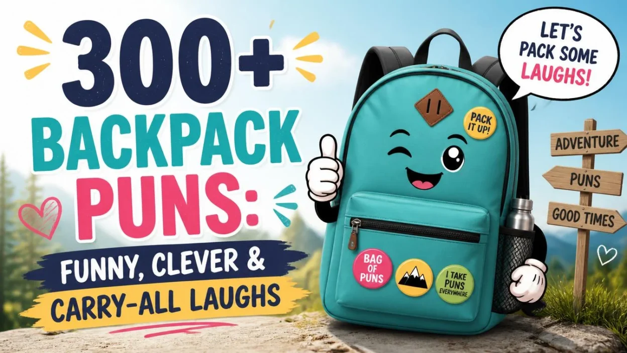 300+ Backpack Puns: Funny, Clever & Carry-All Laughs