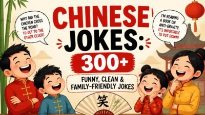Chinese Jokes: 300+ Funny, Clean & Family-Friendly Jokes